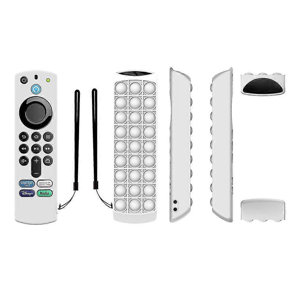silicone case protection cover compatible with alexa voice remote 3rd generation 2021