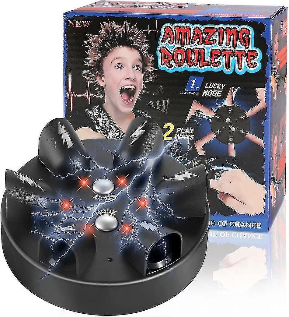 Electric Shocking Shot Roulette Game, Lie Detector Game Roulette Reloaded, Shock Game Party Drinking Game