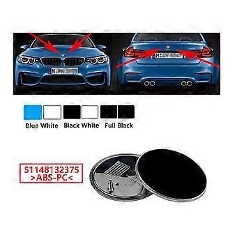 92motorsports BMW Hood & Trunk Badge Emblem Set – 82mm Front / 74mm Rear (OEM 51148132375)