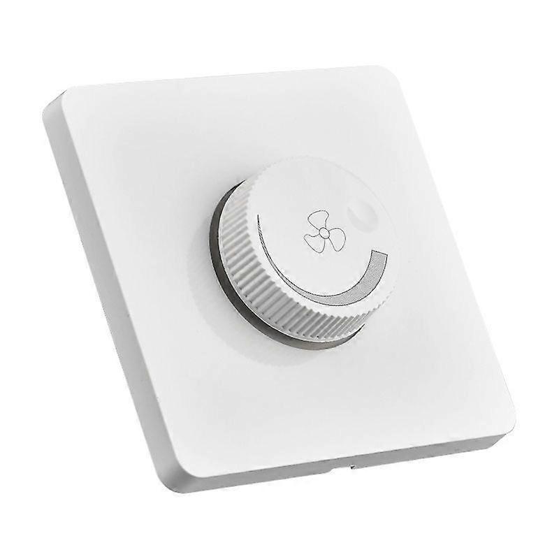 86 Type Wall Switch for Ceiling Fan Speed Adjustment with Rotary Control