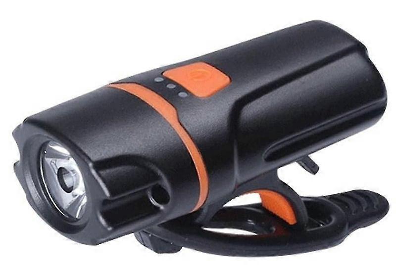 Super Bright USB Rechargeable Bicycle Front Light Flashlight