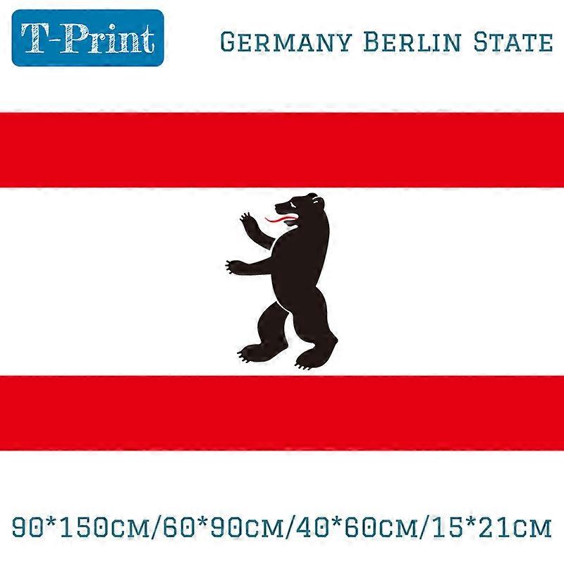 90*150cm/60*90cm/40*60cm/15*21cm Germany Berlin State FLAG 3X5FT