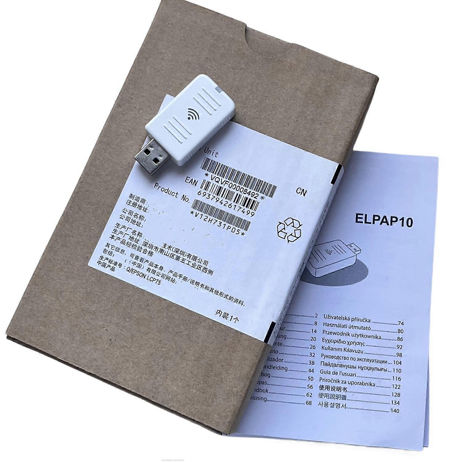 BEZPRZEWODOWY ADAPTER LAN ELPAP10 Moduł bezprzewodowy do projektorów Epson EB-X05 EB-X41 EB-S41 EB-585W EB-2155 Kino domowe 760 3LCD