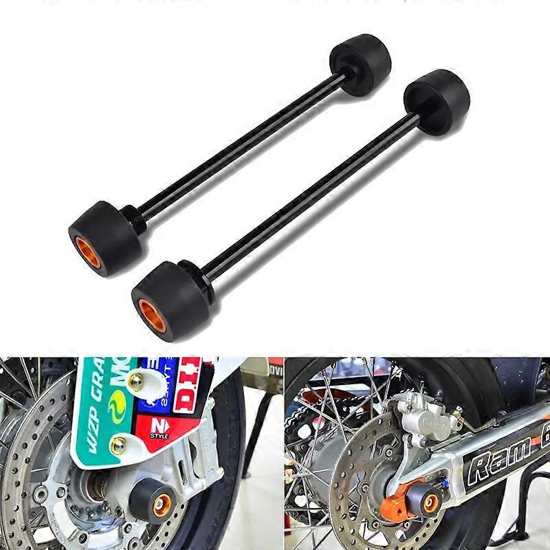 Front Rear Axle Slider Wheel Crash Protector For KTM 690 Duke SMC Supermoto R Crash Pad Motorcycle Accessories Parts Protection