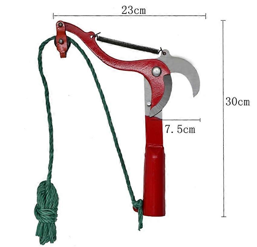high altitude pruning shears tree trimmer branches cutter garden pruning scissor pick fruit tool with rope useful shear