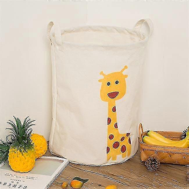 Laundry Basket Children's Room Laundry Baskets Foldable Laundry Bag Giraffe