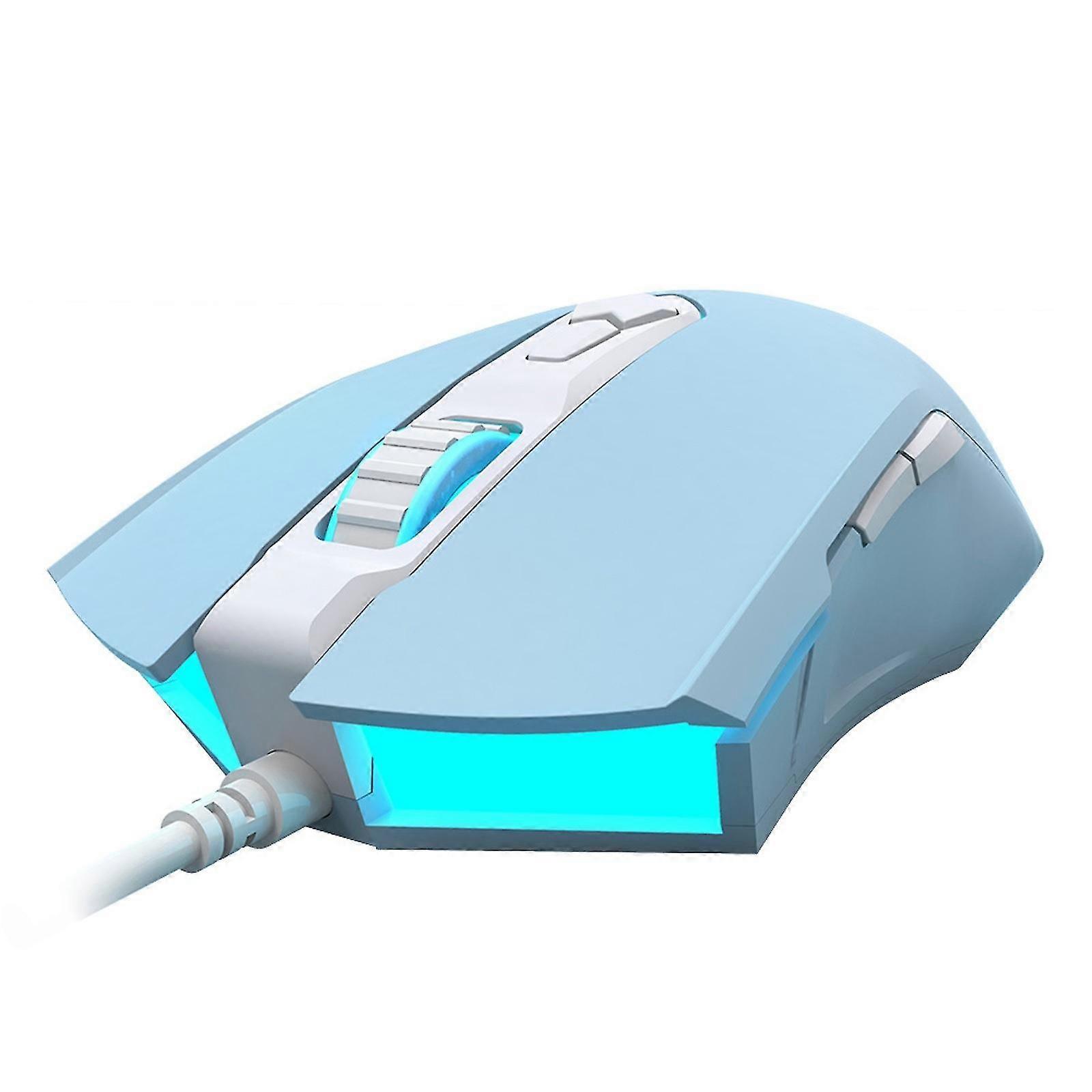 Aj52 Wired Professional Gaming Mouse Has 7 Rgb Backlight Modes For Computer Notebooks