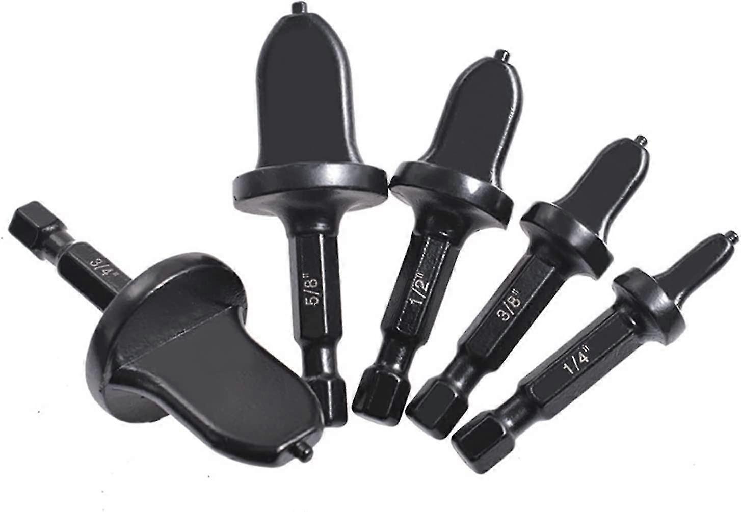 Copper Tube Expander Tool 5pcs Air Conditioning Conditioning Expander Swaging Tool Hss Hex Handle Tube Expander