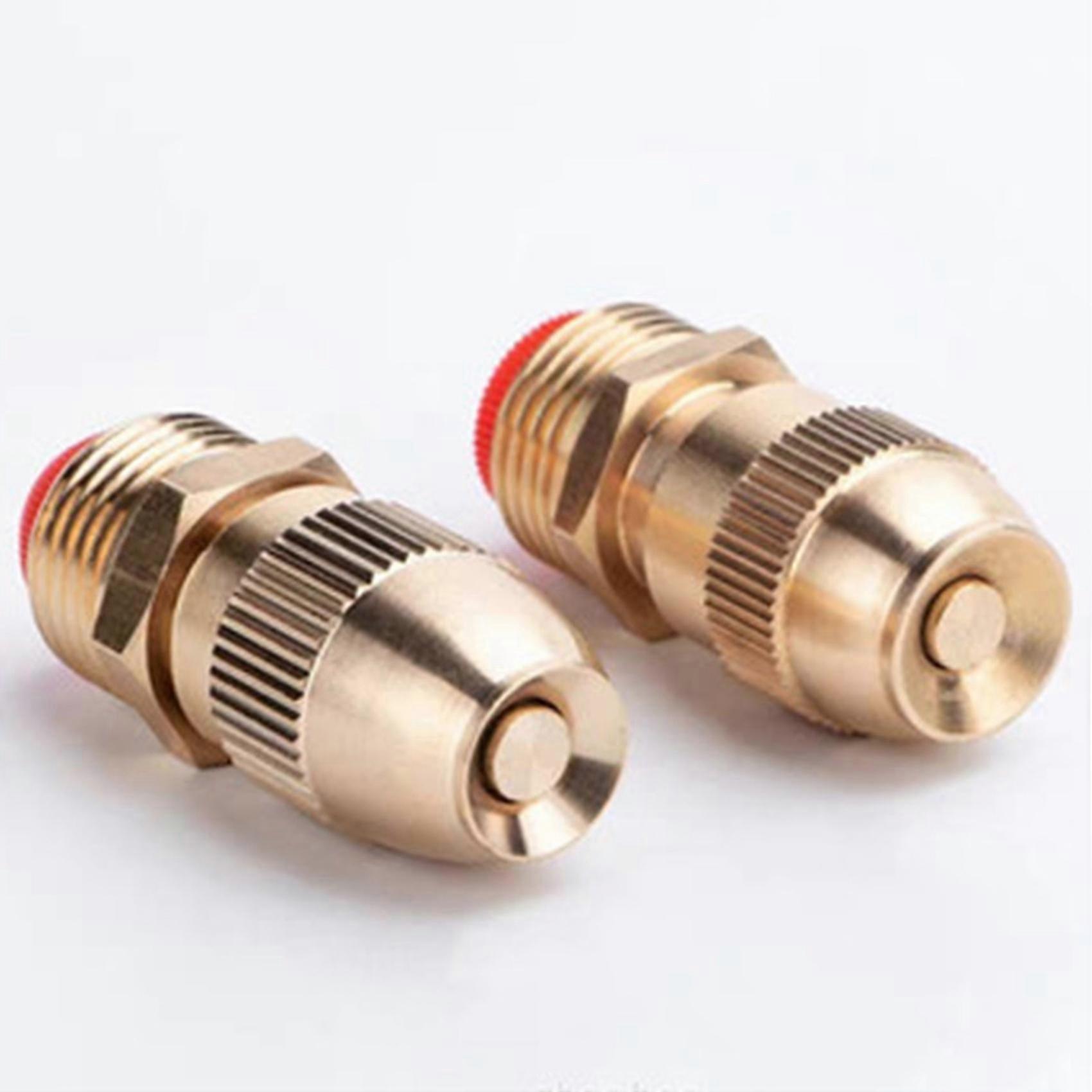 20pcs 1/2 Inch Adjustable Sprinkler Middle Distance Sprinkler Brass Nozzle Garden Lawn Irrigation W