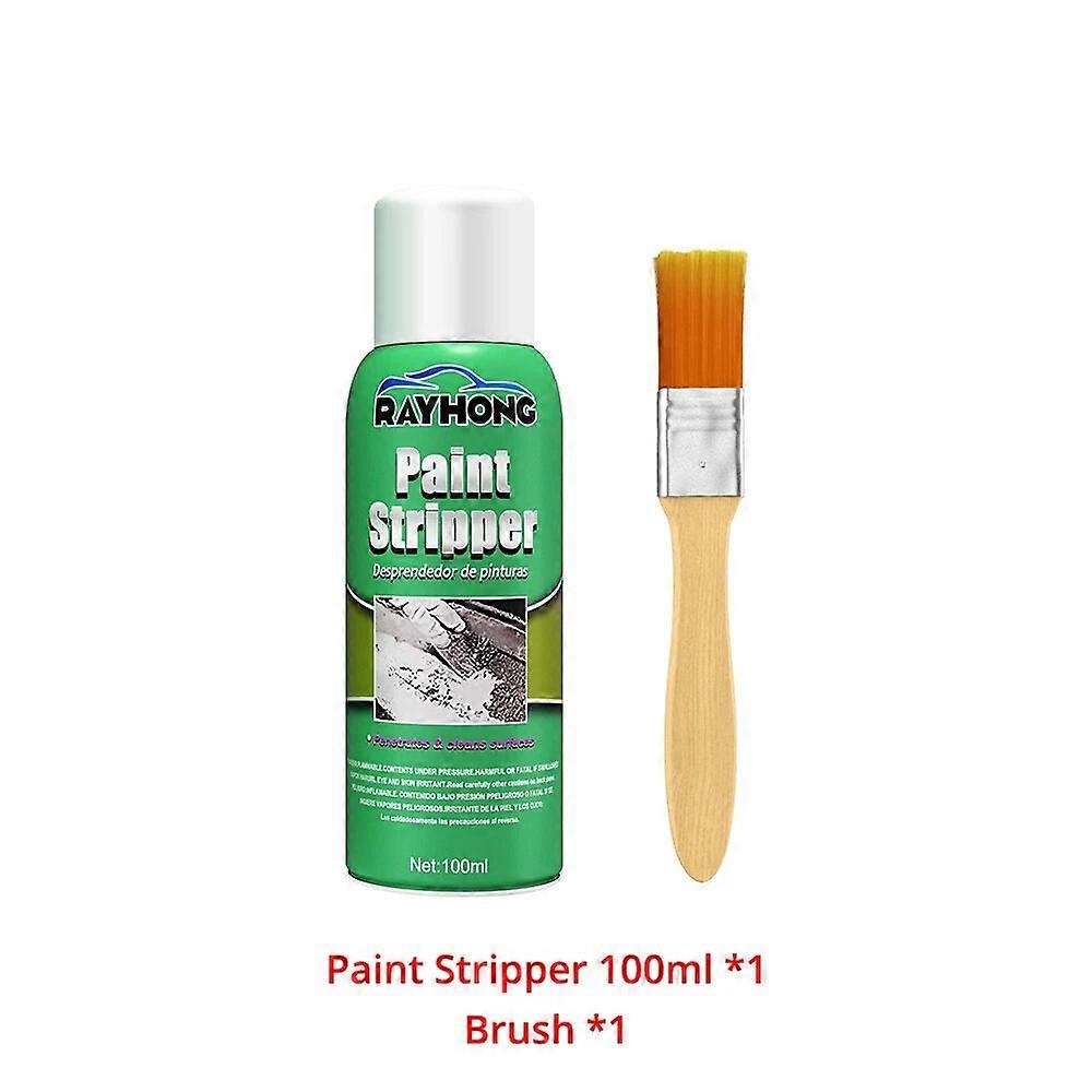100ml Paint Removers Car Stripper for Auto Marine s Wall Graffiti Correction Removal Quick Peeling  with Brush Clean