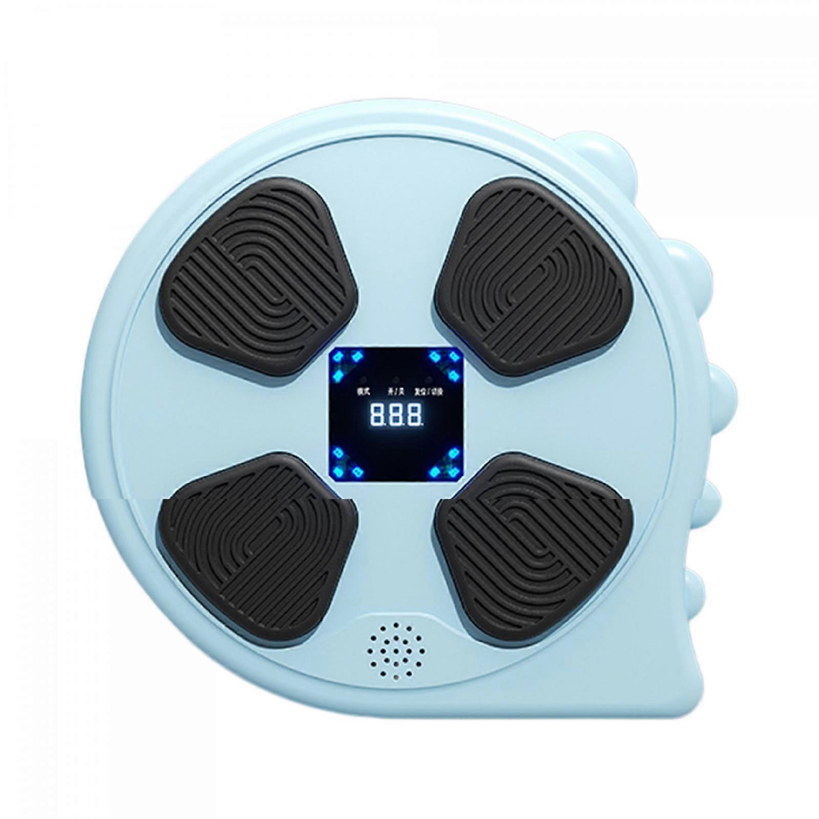Music Boxing Machine Reaction Target Sandbag Kickboxing Music Boxing Trainer blue