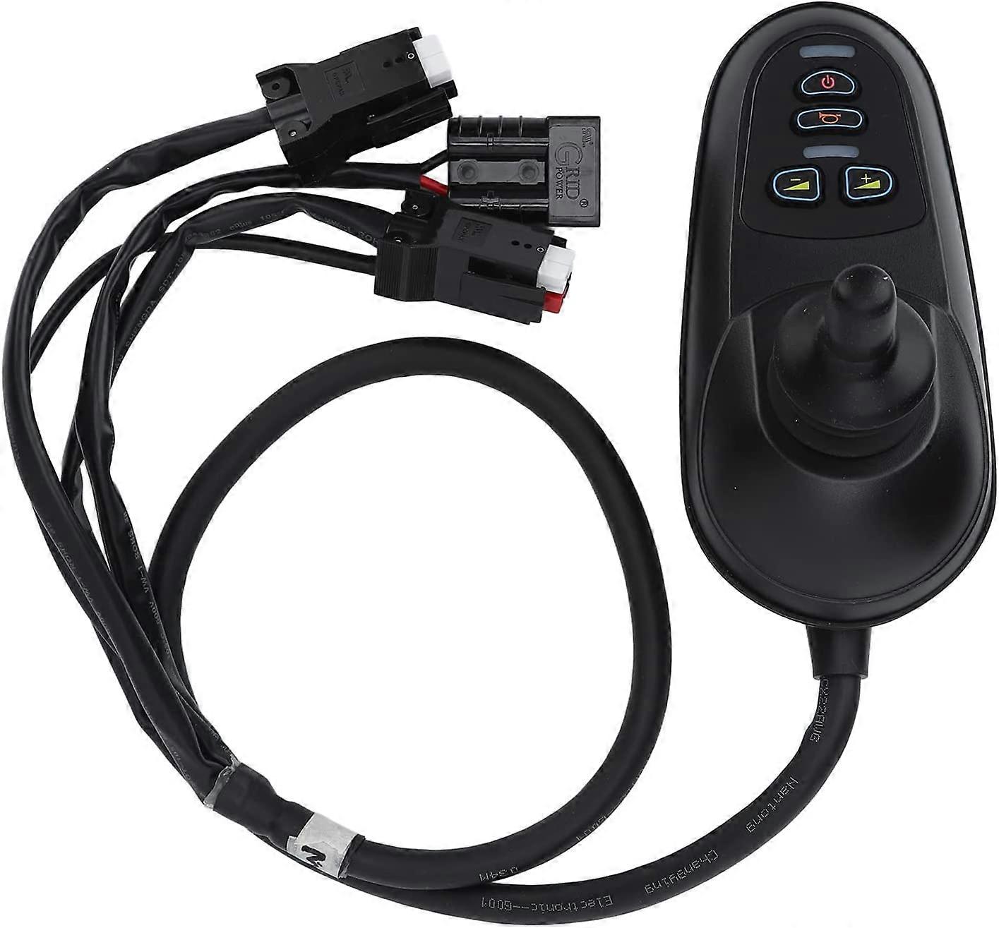 Joystick controller, electric wheelchair, EABS parking function, joystick controller, anti-collision, very safety, wireless remote control for