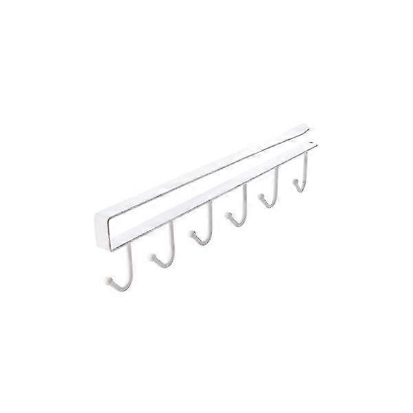 3 hooks for cups,mugs,wine glasses,storage hooks utensils,ties,belts and scarves,without drilling