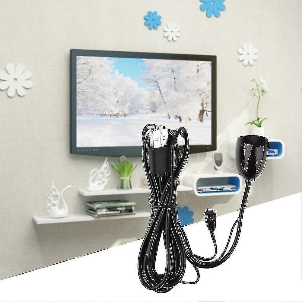 Ir infraröd fjärrkontroll Mottagare Extender Repeater Emitter USB-adapter