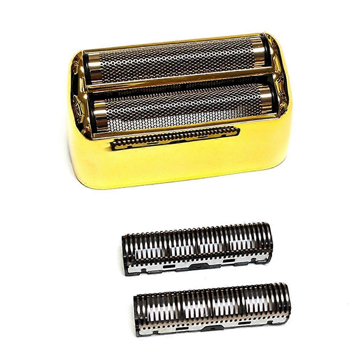 Replacement Shaver Foil Double Foil for FXRF2G Men'S Trimmer Blade Net Gold