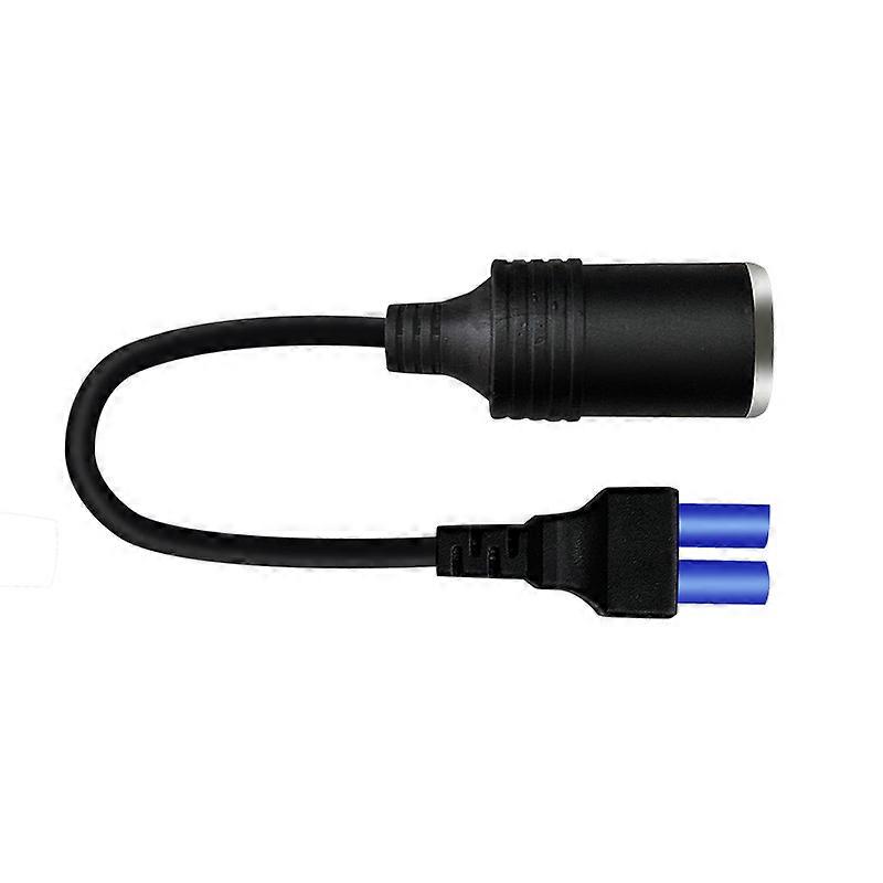 EC-5 Clip-on Cigarette Lighter Power Socket Adaptor for EC5 Car Jump Starter Car Battery BoosterBlack1pcs