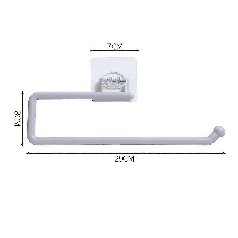 Kitchen Roll Paper Rack Hanger Cupboard Towel Holders Toolgrey