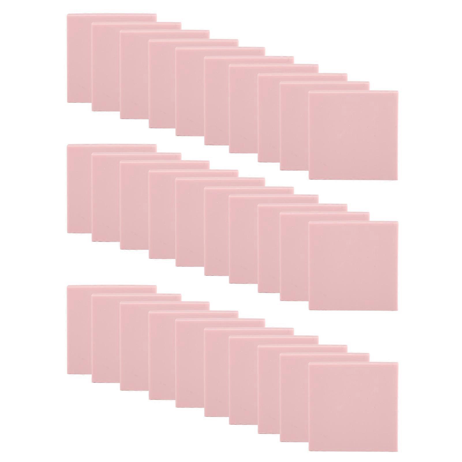 30pcs Rubber Carving Blocks Multipurpose Soft Rubber Stamp Blocks for Printmaking Stamp Making DIY Crafting Scrapbook Painting