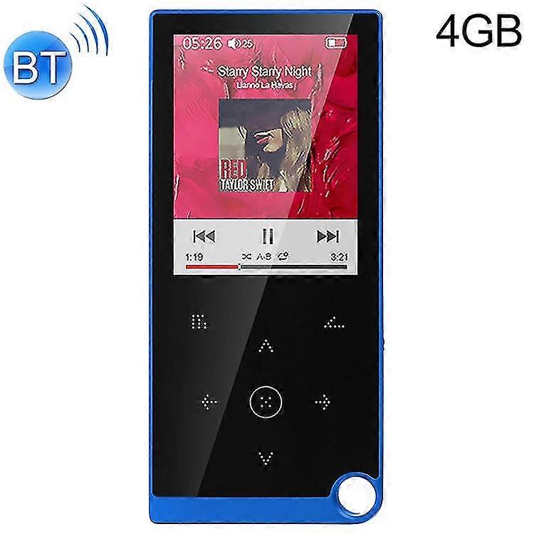 مشغل MP4 مقاس 2.4 بوصة مع ذاكرة 4 جيجابايت وبلوتوث ، جهاز وسائط متعددة ميسور التكلفة