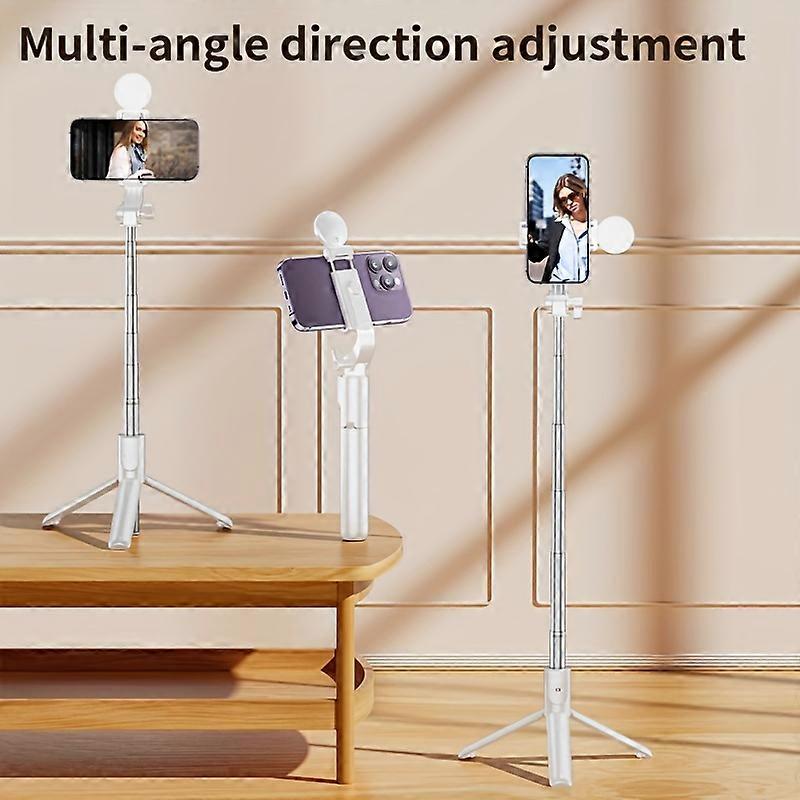 Rechargeable remote control telescopic tripod easy to carry around, intelligent remote control, wide-angle shooting without shake reinforcement tripod