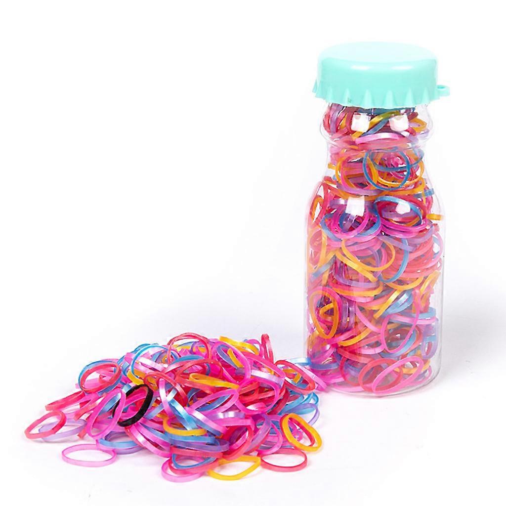  Mini elastikker Bløde elastikker til børnehår Fletninger Hår Tilbehør Gave