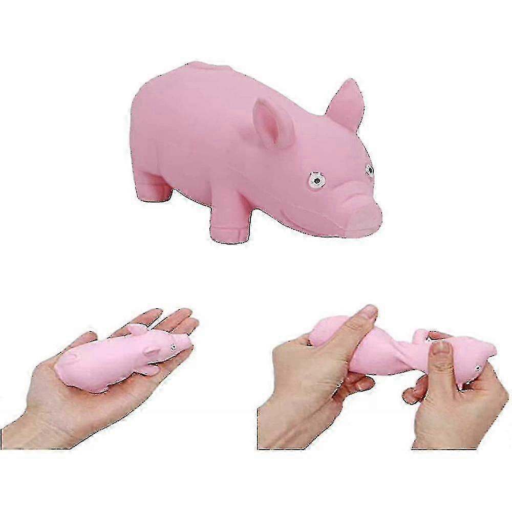 Elastic Pig Vent Toy Pig Decompression Squeeze Toy Pink