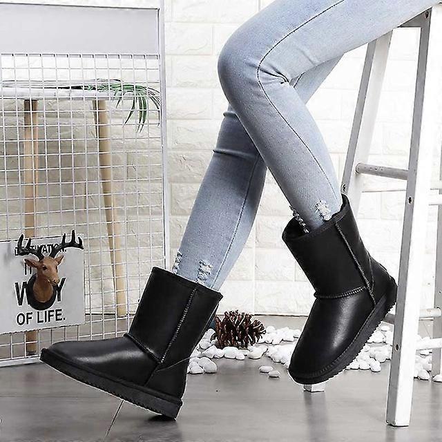 Alta qualidade couro de vaca genuíno Austrália clássico botas de neve mulheres botas quentes sapatos de inverno para as mulheres