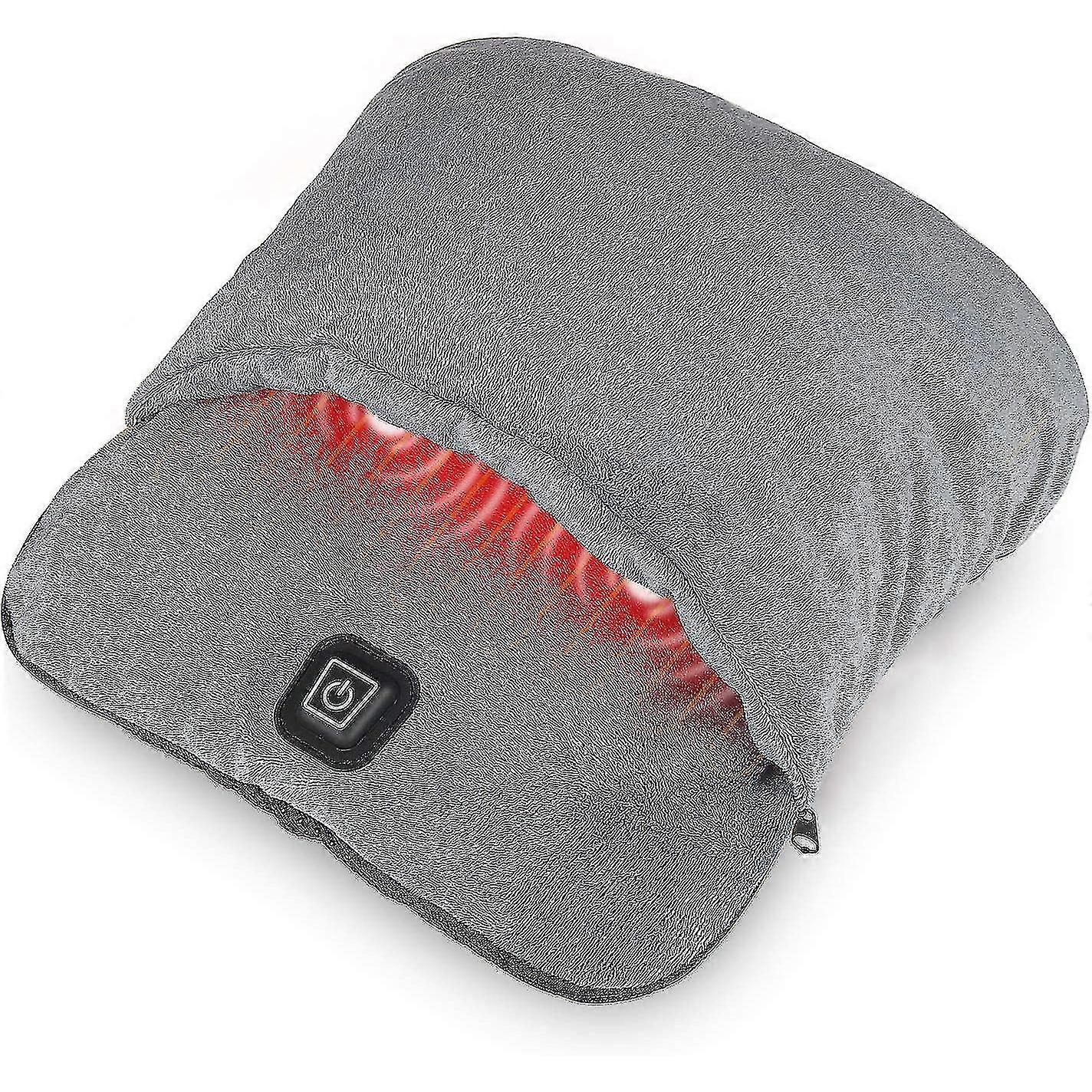 Electric Foot Warmers with Heating and Vibration Massage Function