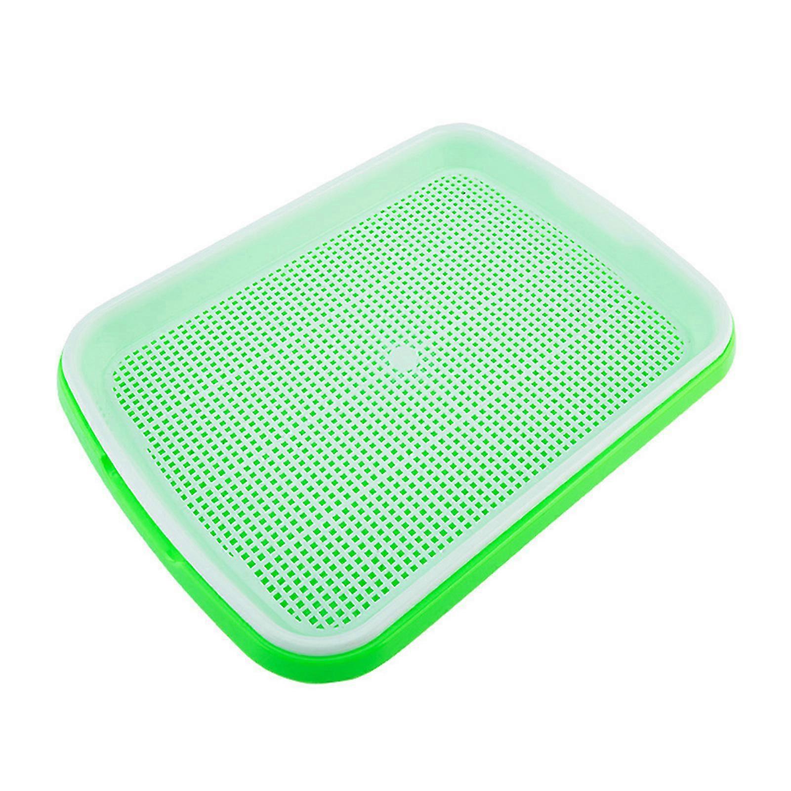 Seed Sprouter Tray Plant Germination Trays Double Layer Hydroponics Basket
