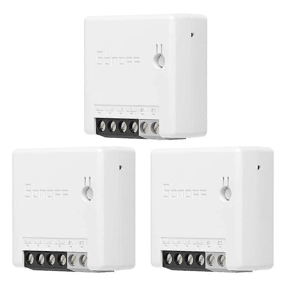 Sonoff 3pcs Diy Smart Switch Wireless Smart Switch Timer Two