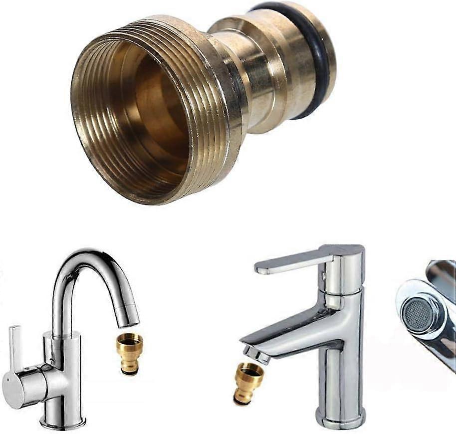 Universal faucet connector for mixer hose adapter
