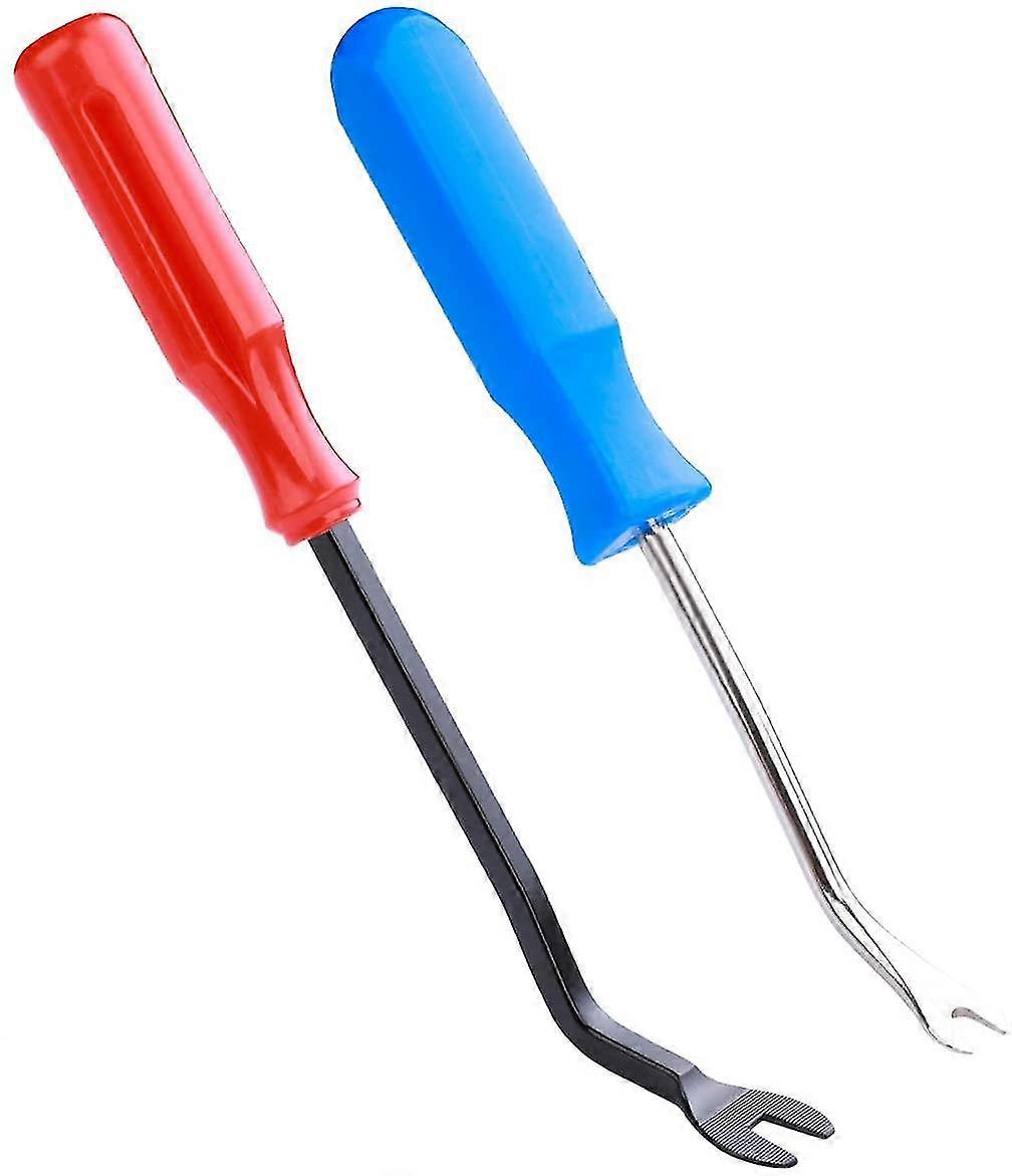 2stk Polstring og Konstruktion Hæftefjerner Med Tack Puller Værktøj, Nail Puller, TæppeFjerner