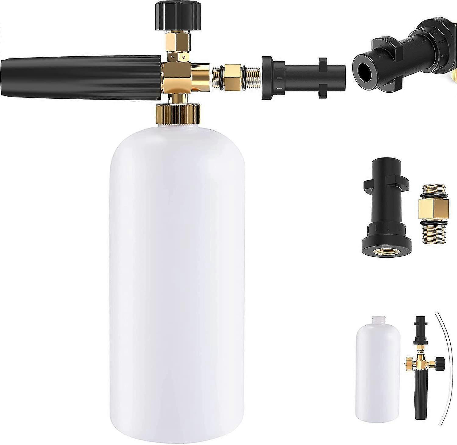 High Pressure Foam Snow Foam Lance, Adjustable Foam Cannon