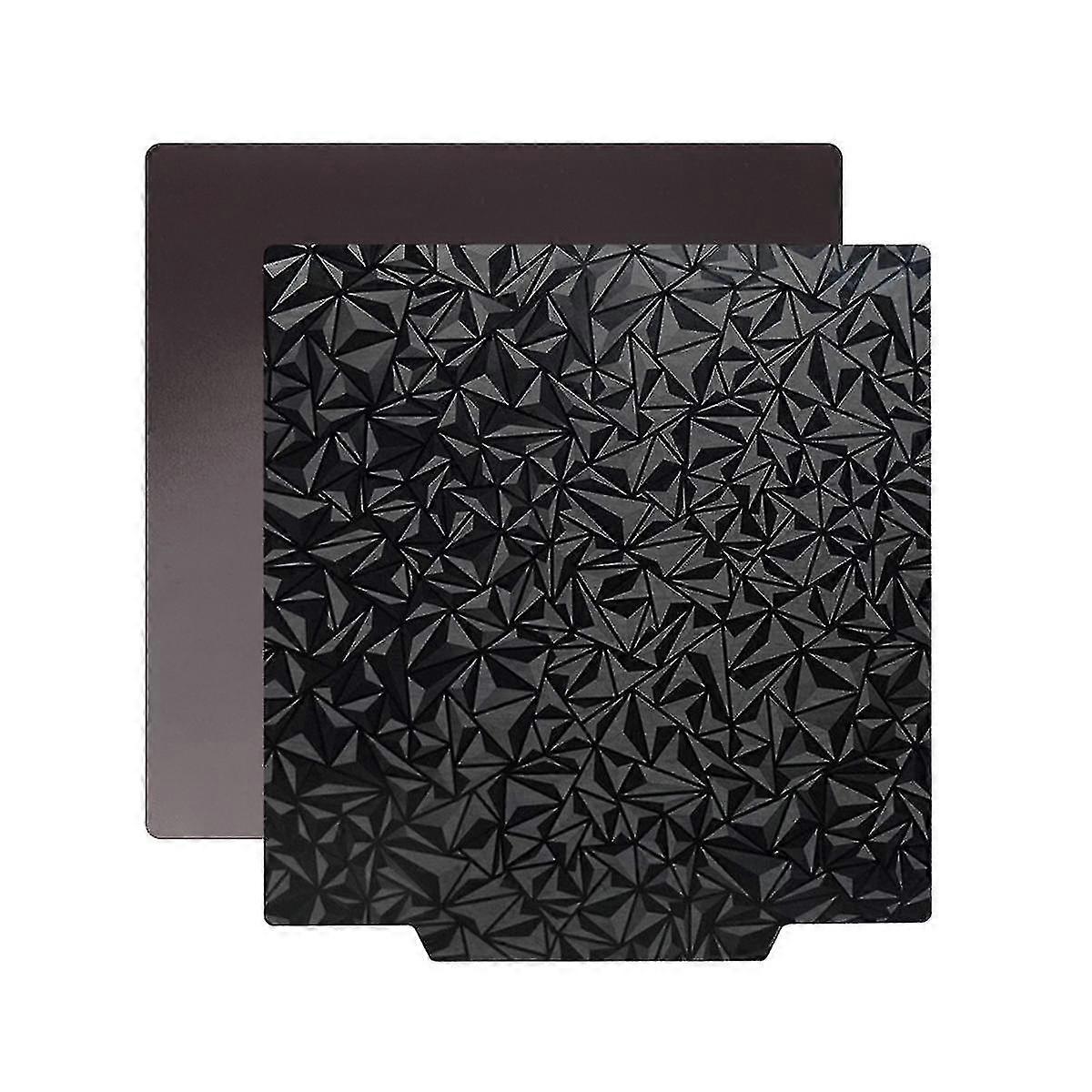 Double Side Peo+pei Pet+pei Spring Steel Sheet Pei Magnetic Build Plate 235mm Heated Bed 3d Printer