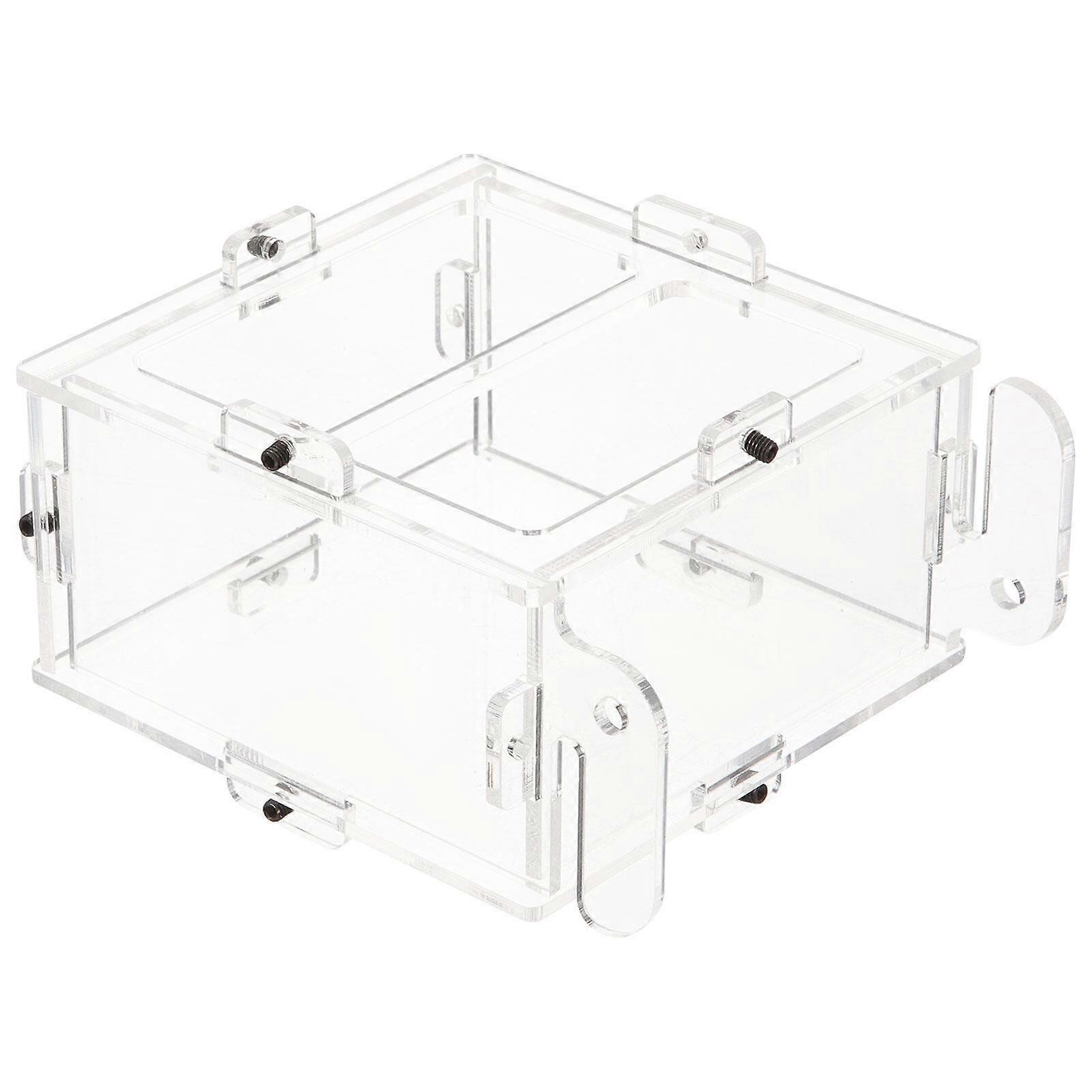 Fuglefoder Kosttilskud Feeder Akryl Fuglefoder Fuglebur Foderholder til fodring