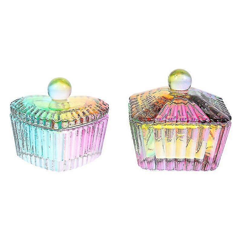 2pcs Dish For Acrylic Nails