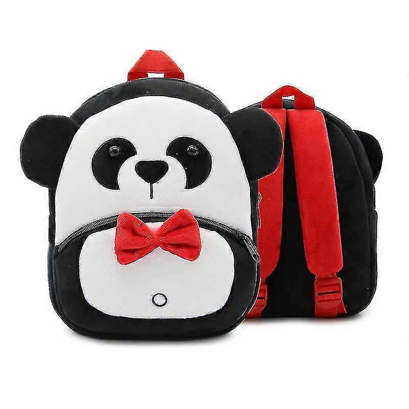 Cute Children's Backpack With Panda Pattern A