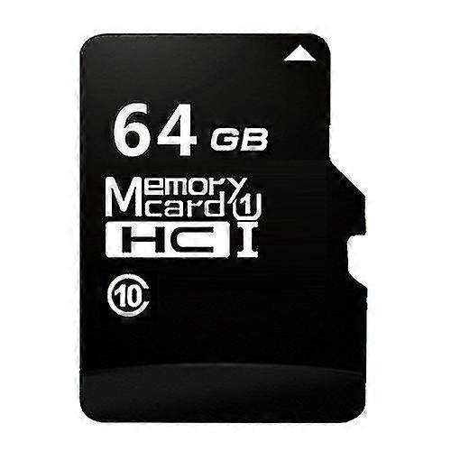 64gb high speed class10 black tf(micro sd) memory card
