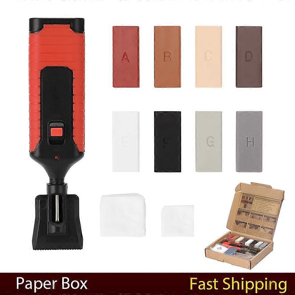 Laminate Repairing Kit Woodworking Tools Wax System Floor Worktop Sturdy Casing Chips Scratches Mending Tool Set