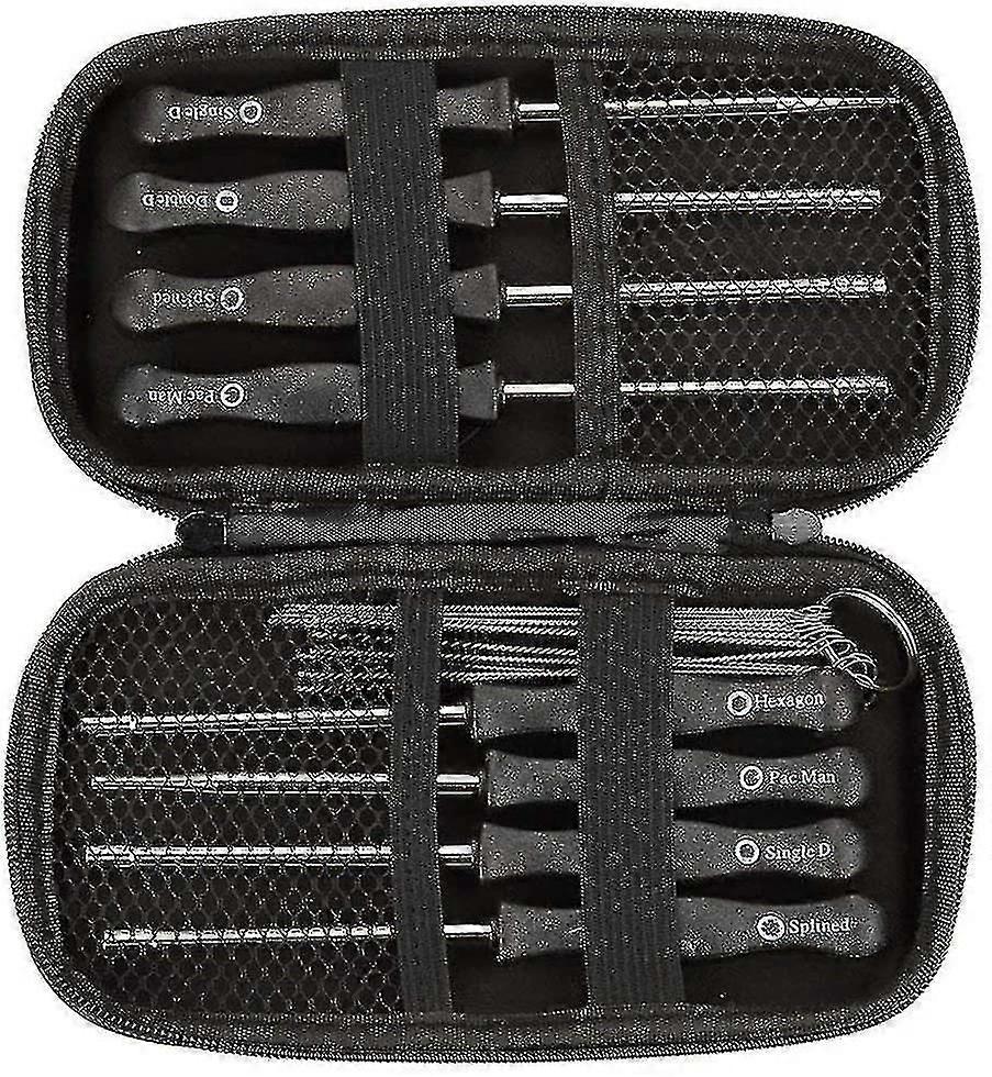 8 Pack Screwdriver + Carburetor Cleaning Set + Carrying Case For Small 2 Cycle Common Engine