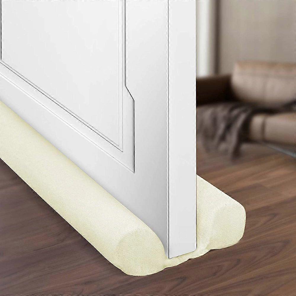 Twin Door Draft Stopper Weather Stripping Noise Blocker Window Breeze Blocker Adjustable Door Sweeps 34inch