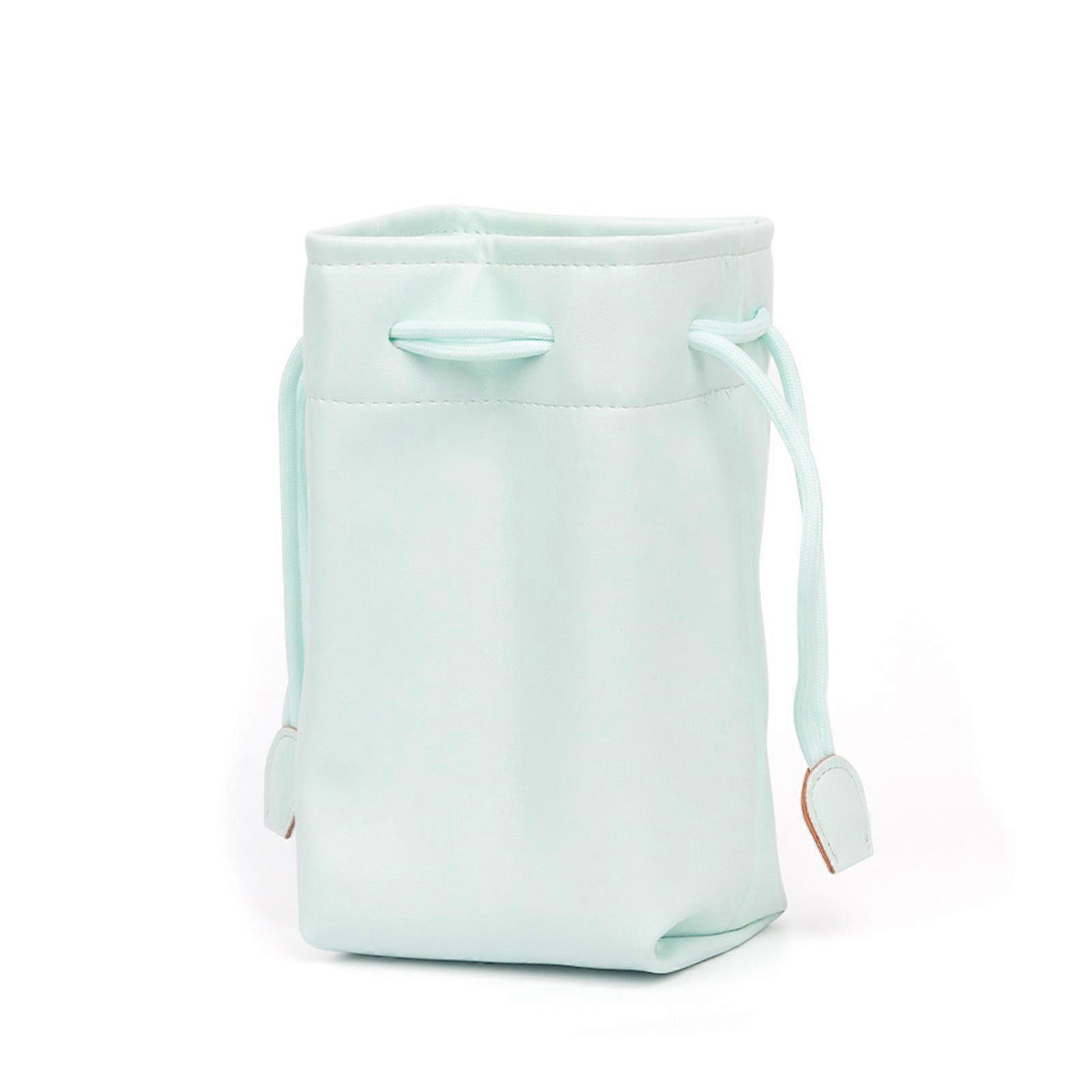 Solid Color Fashion Camera Case Easy to Operate Secure Drawstring Closure Waterproof Portable Storage Bag