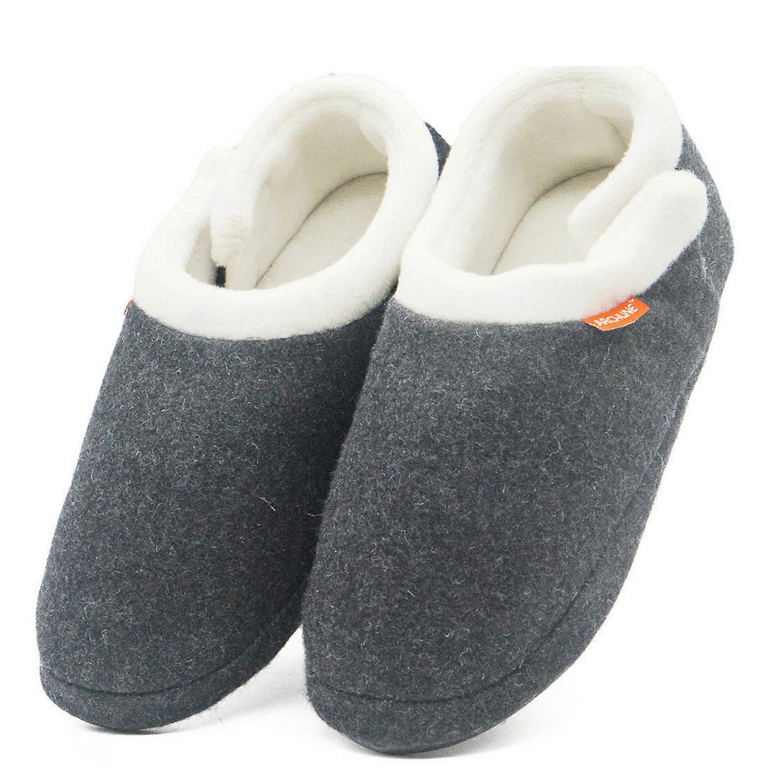 ARCHLINE Orthotic Slippers CLOSED Arch Scuffs Orthopedic Moccasins Shoes