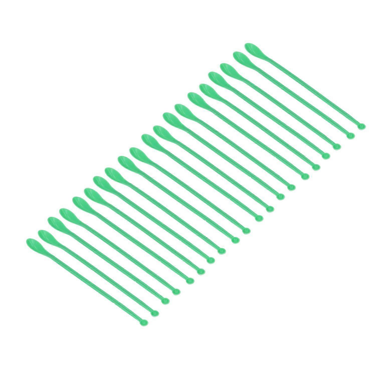 medicine spoon sampling spoon laboratory spoon 20PCS Double Ended Medicine Spoon