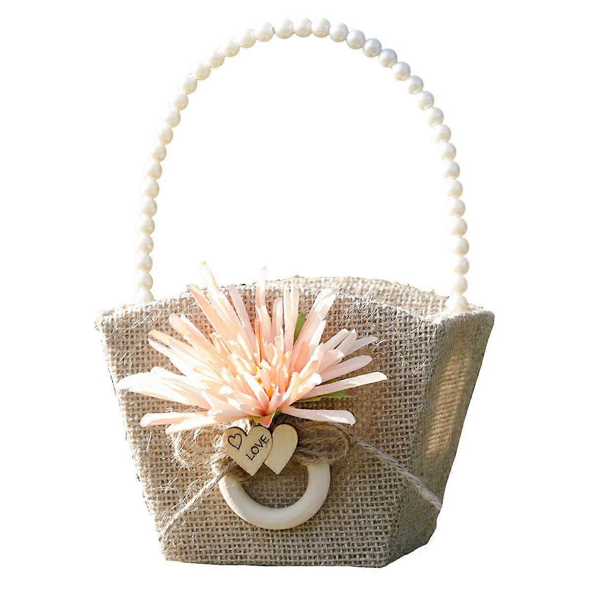 Rustic Vintage Hand-crafted Wedding Basket