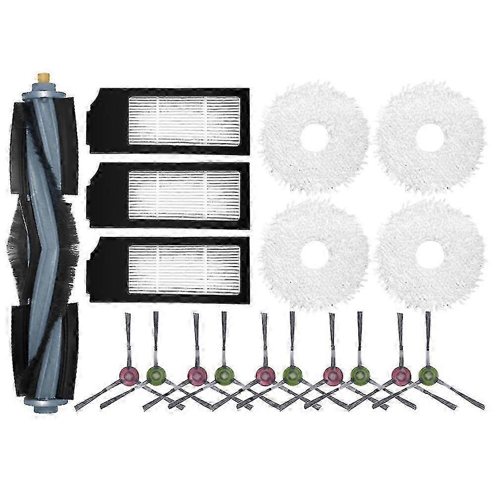 For Ecovacs Deebot X1 Turbo Omni Main Side Brush Filter Mop Cloth