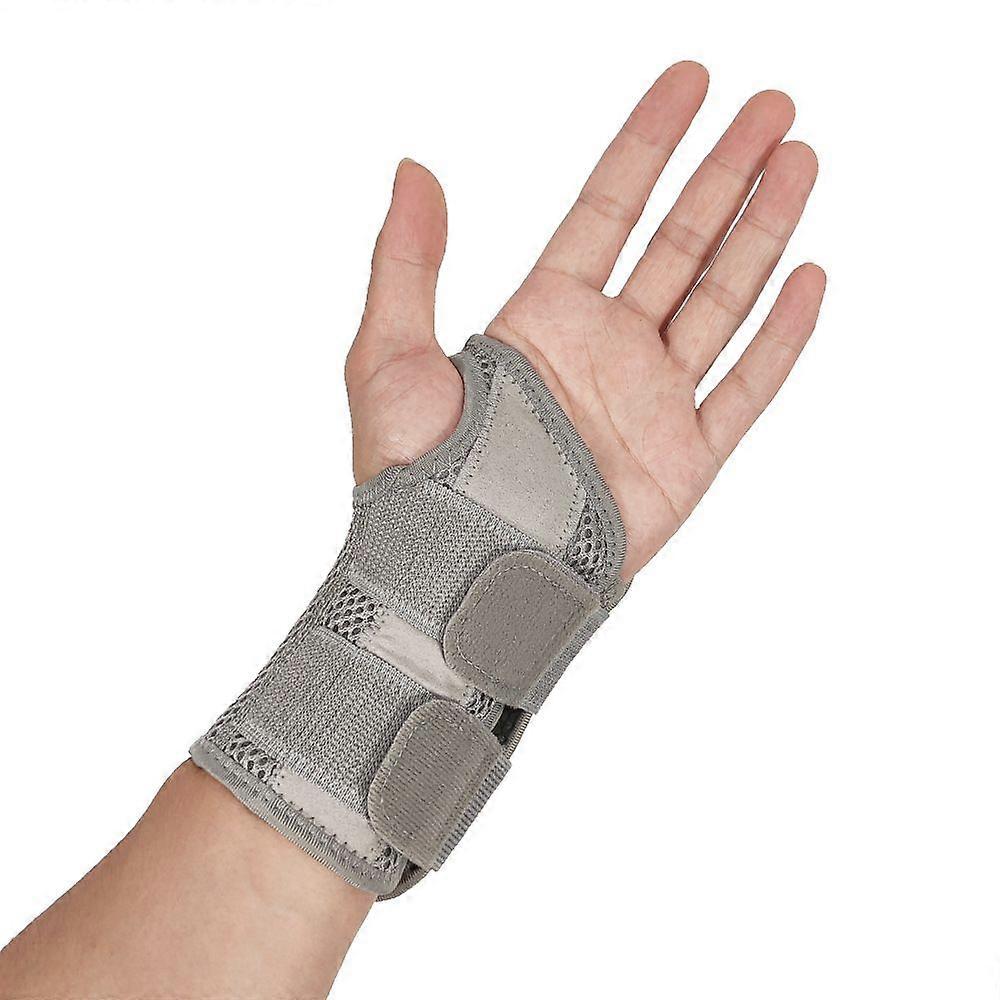 Wrist Support Brace for Carpal Tunnel Wrist Support, Left And Right Hand Support and Tendonitis Arthritis Pain Relief - for Men and Women-2 Pack