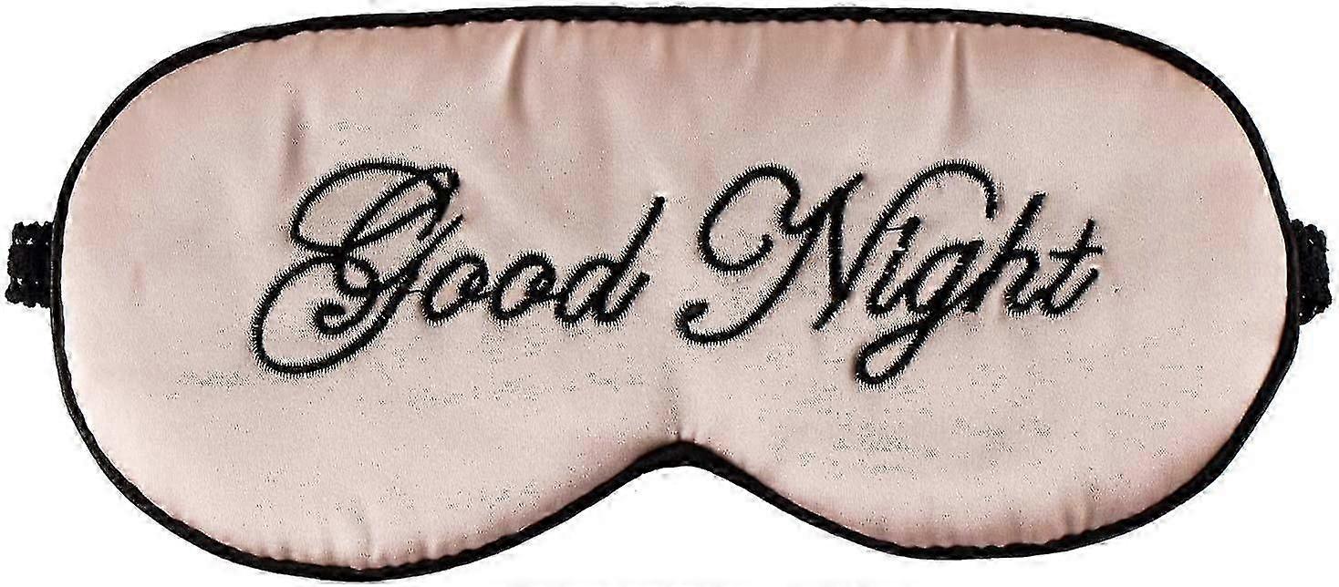 Silk Sleeping Eye Mask Ultralight Adjustable Strap Satin Eye Night Mask
