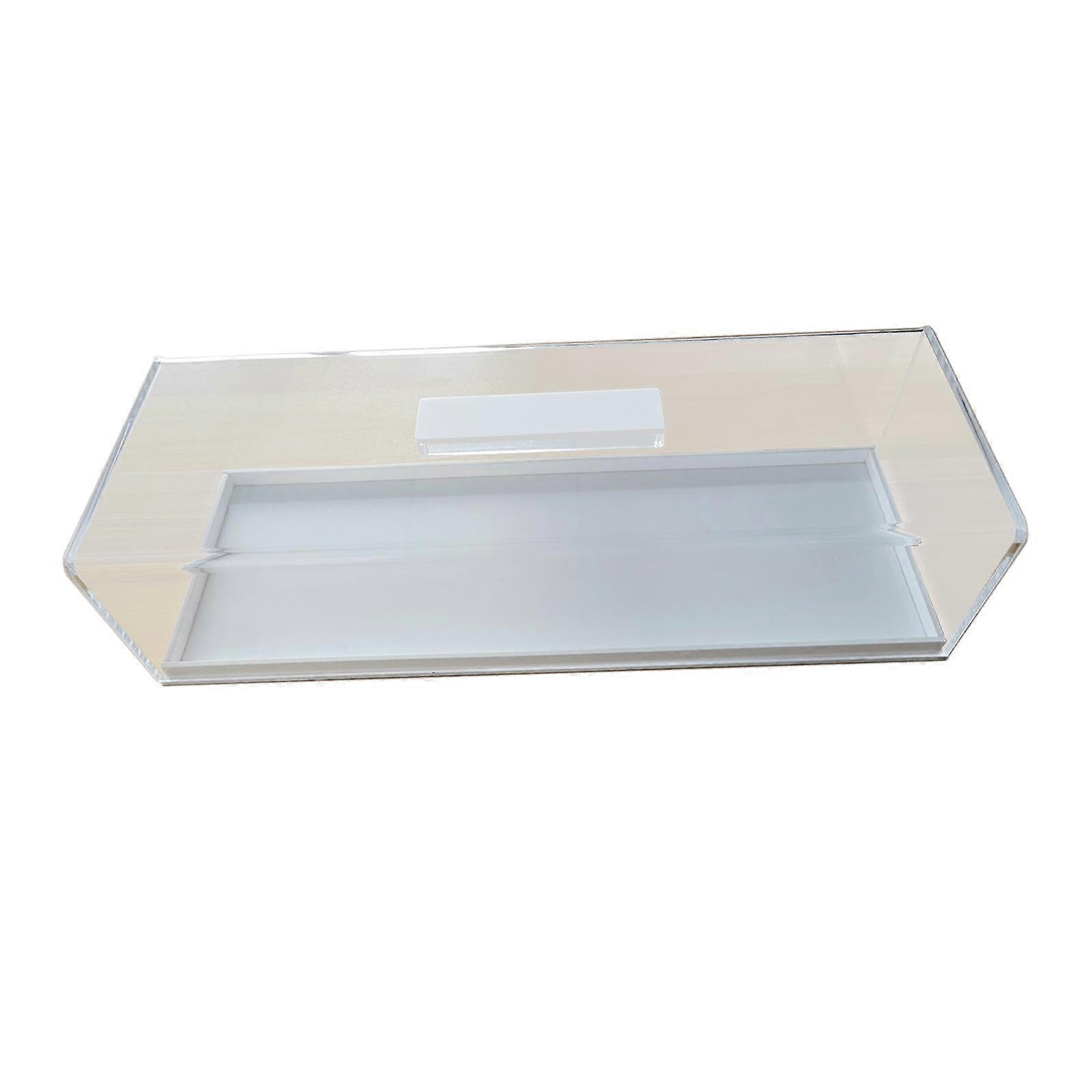 Acrylic Bread Box Bakery Display Case for Store Kitchen Countertop Party