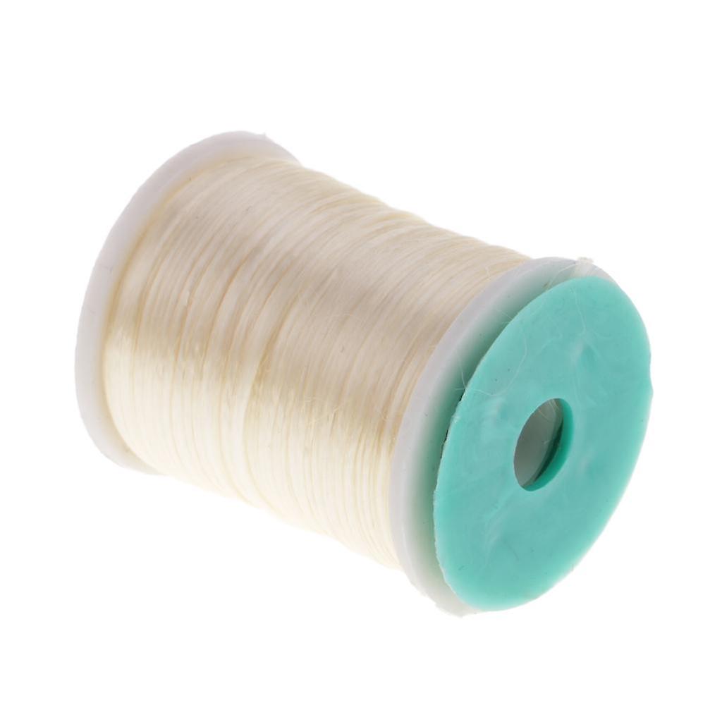 210 מכחיש זבוב קשירת חוט דיג סטרימר קשירת אביזר לבן/שחור